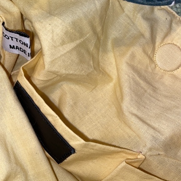 Raj Cotton/Leather Crossbody Handbag - Picture 9 of 10